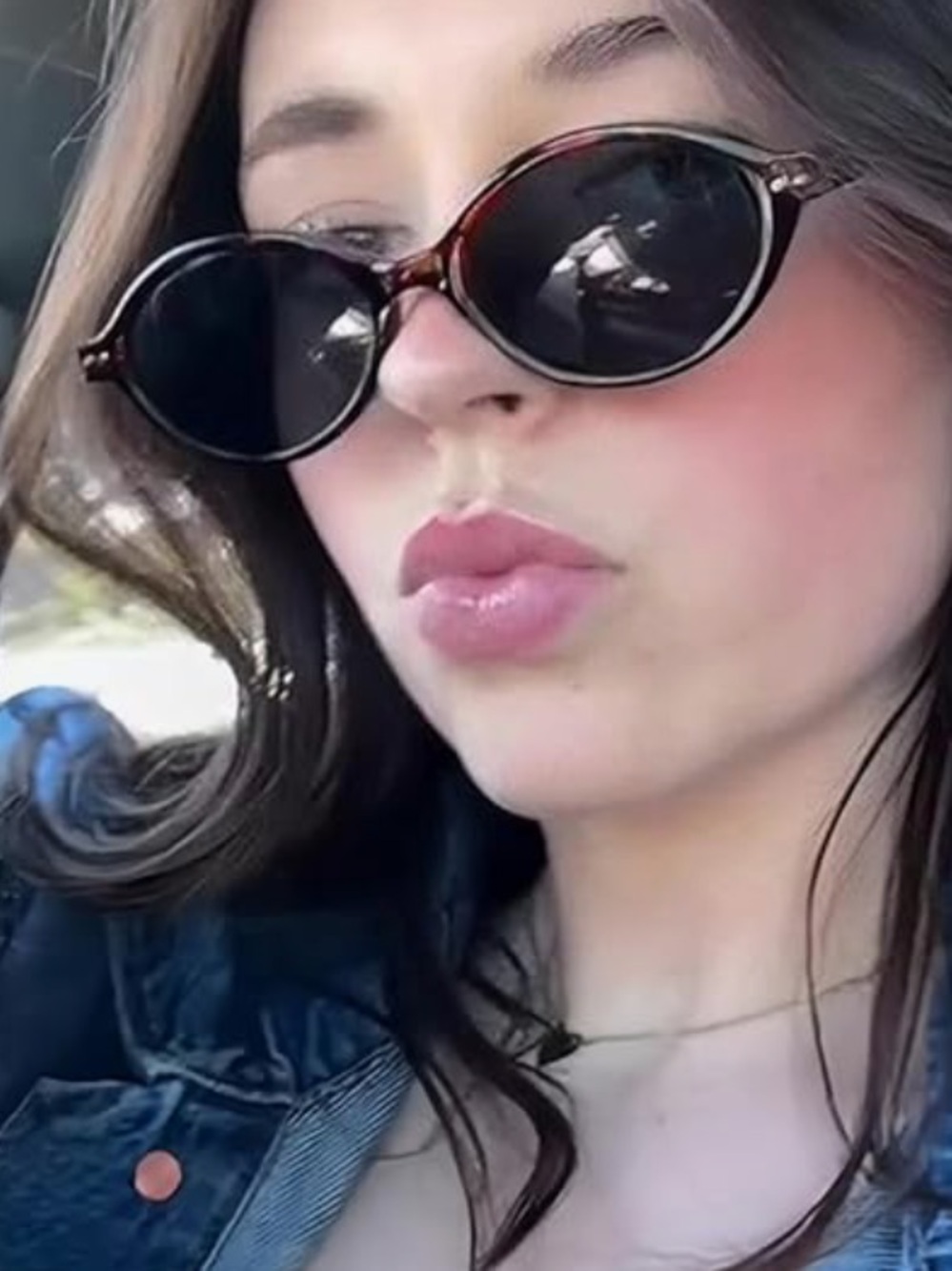 Anthology Black Oval Tortoiseshell Sunglasses - Women Accessories